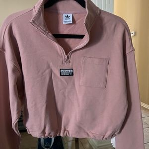 adidas cropped jacket.